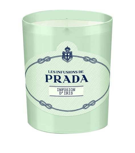 prada beauty candles.